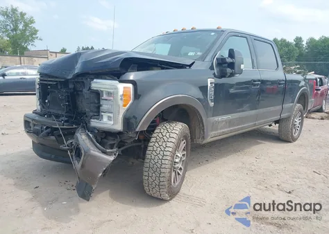 2017 Ford F-250 King Ranch from USA, damaged, VIN 1FT7W2BT0HEC35982